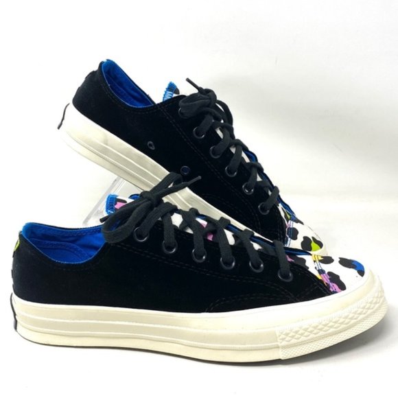 💖MEGA SALE💖Converse Chuck 70 OX Pattern Low Top Black Animal Women's 572393C - Picture 1 of 10